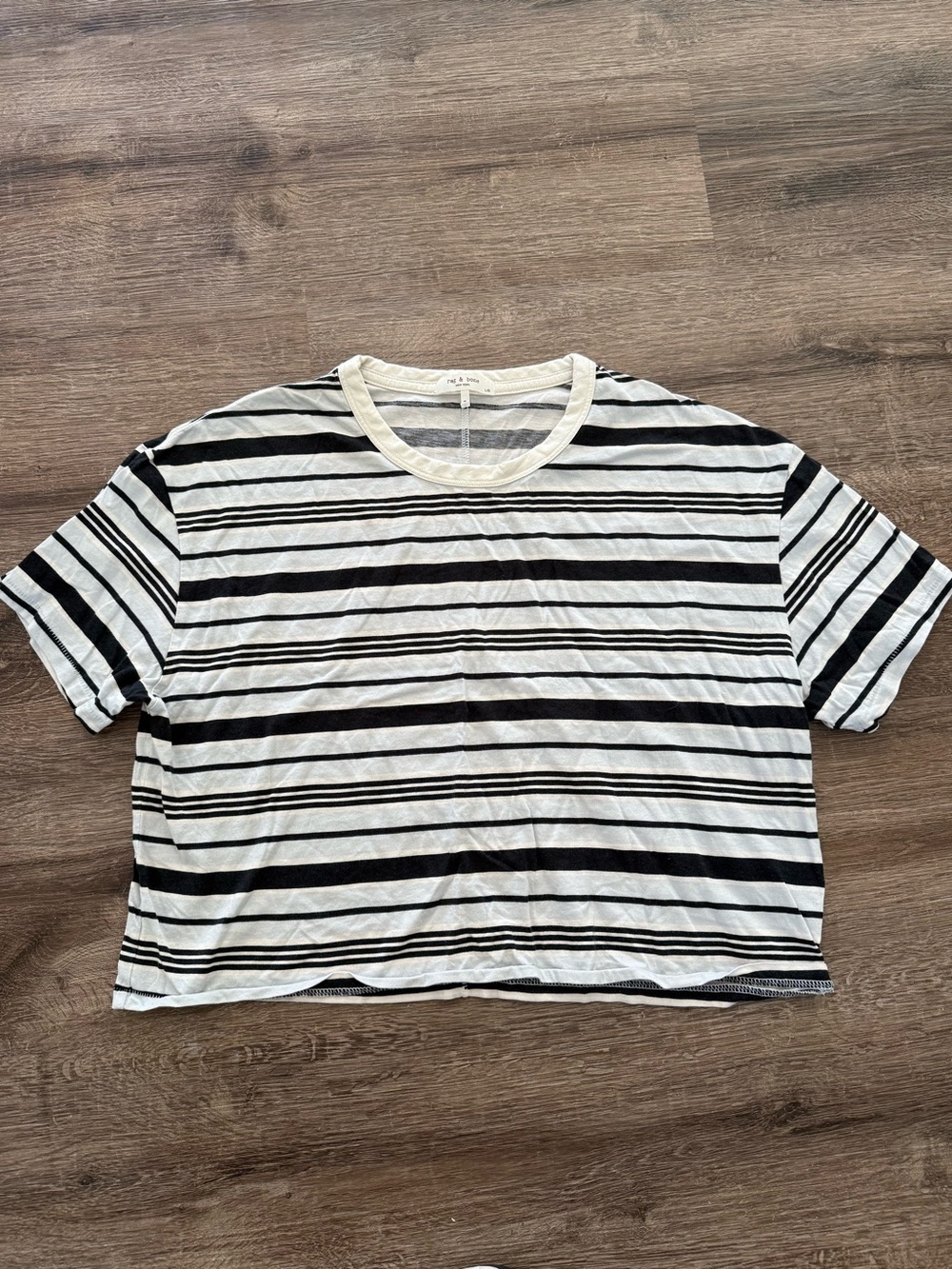 Rag & Bone Cropped Boxy Tee
